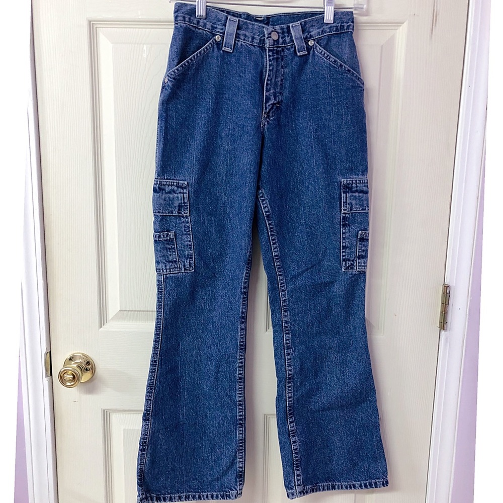 SOLD Authentic Riders Vintage Cargo Jeans - Picture 5 of 11